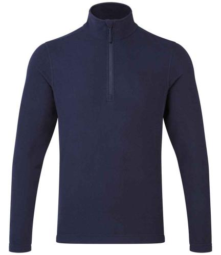 Premier Unisex Recyclight� 1/4 Zip Fleece - NAV - 3XL